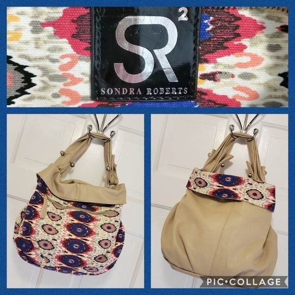 Sondra Roberts Multicolor Hobo Bag - Picture 1 of 10